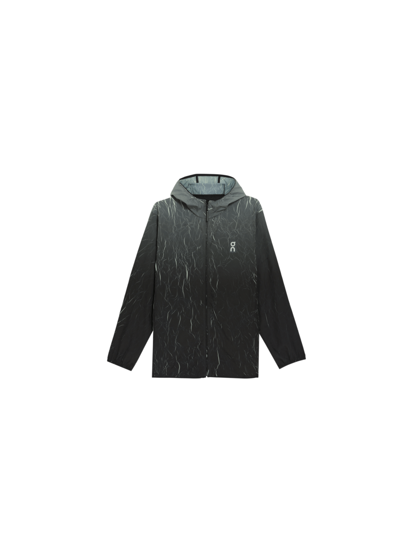 Hoodie ON RUNNING Pace Run Jacket "Black/Lima" - THE GAME