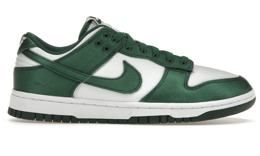 NIKE - Dunk Low "Satin Green" - THE GAME