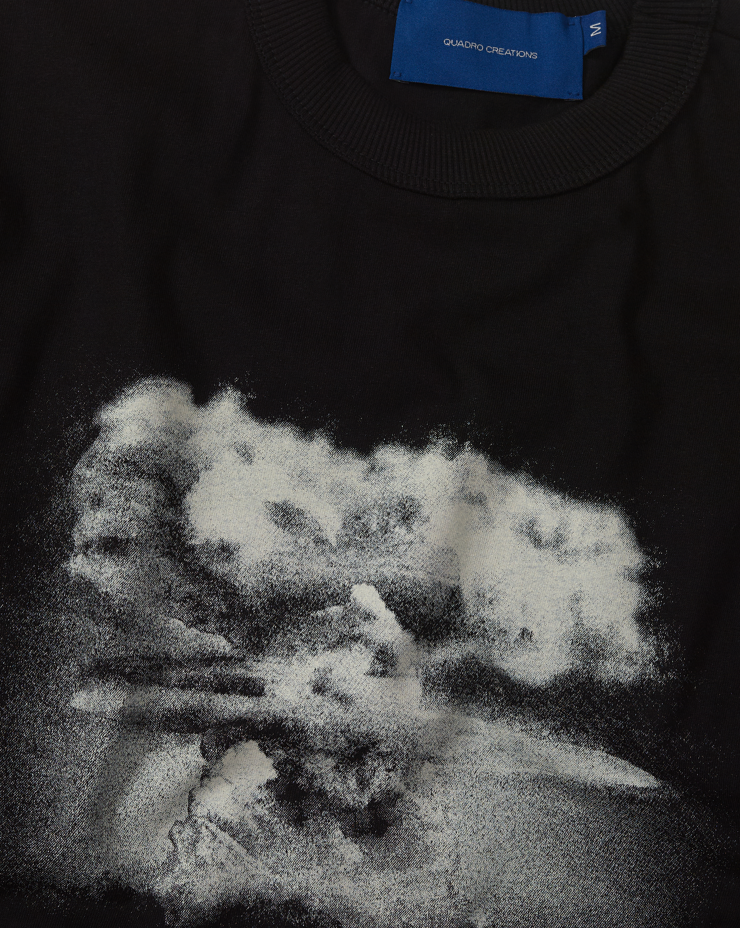 Camiseta 24 de Outubro Boxy "Preto"