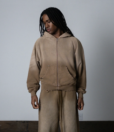 UNF Zip Hoodie "Sand"