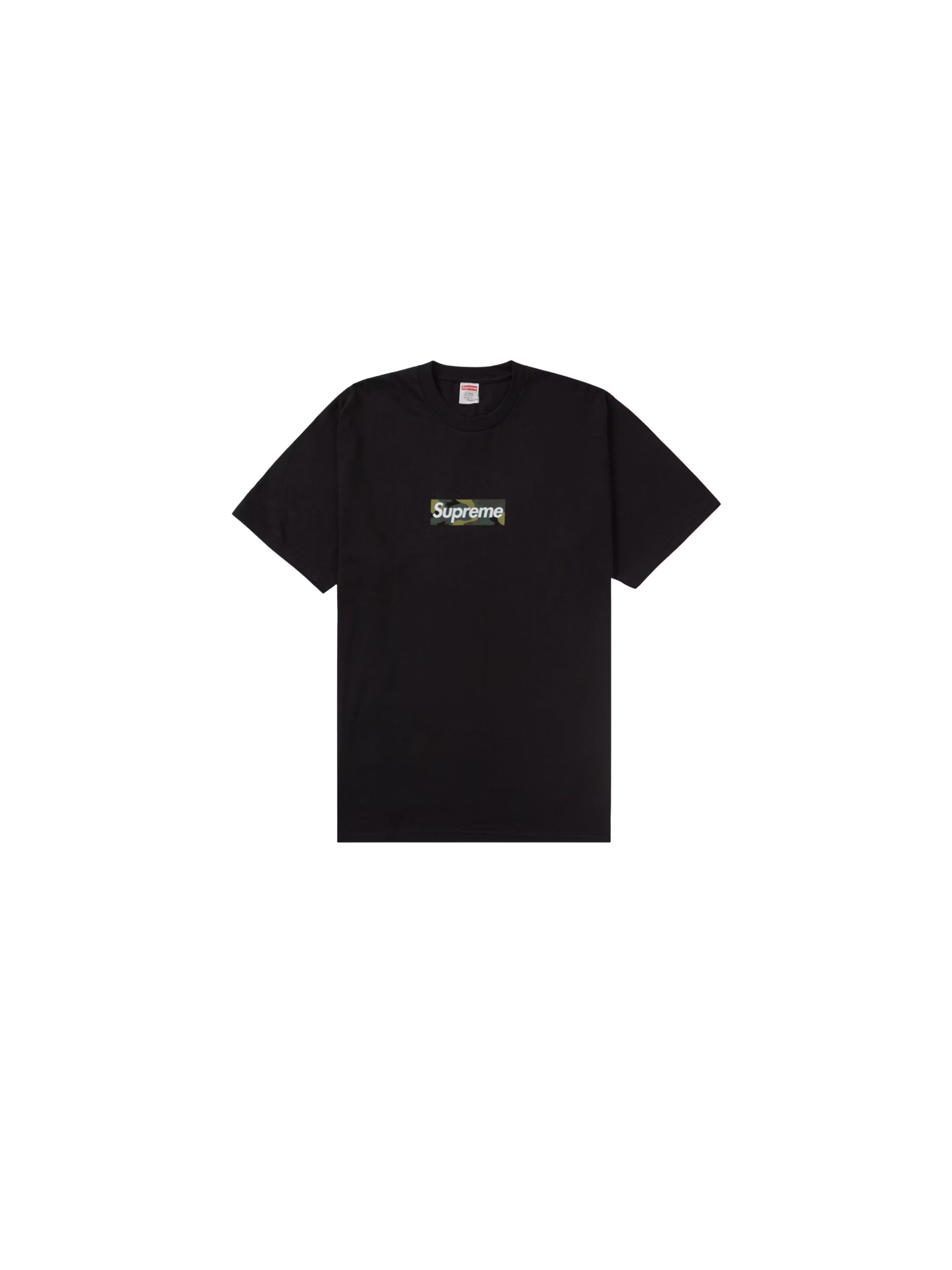 Camo Box Logo Tee "Black"