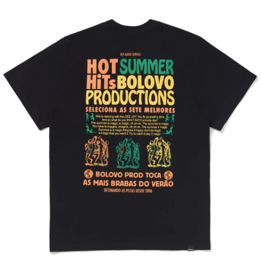 BOLOVO - Camiseta Hot Summer Hits 