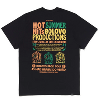 BOLOVO - Camiseta Hot Summer Hits "Preta" - THE GAME