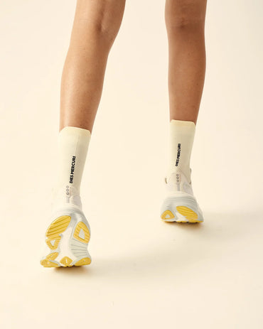 Lightweight Running Socks "Off White"