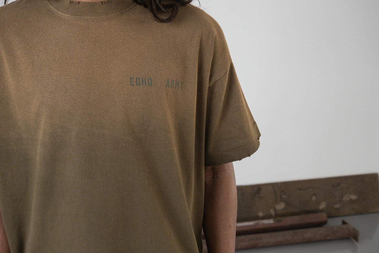 UNF - Boxy Tee "Olive Green"