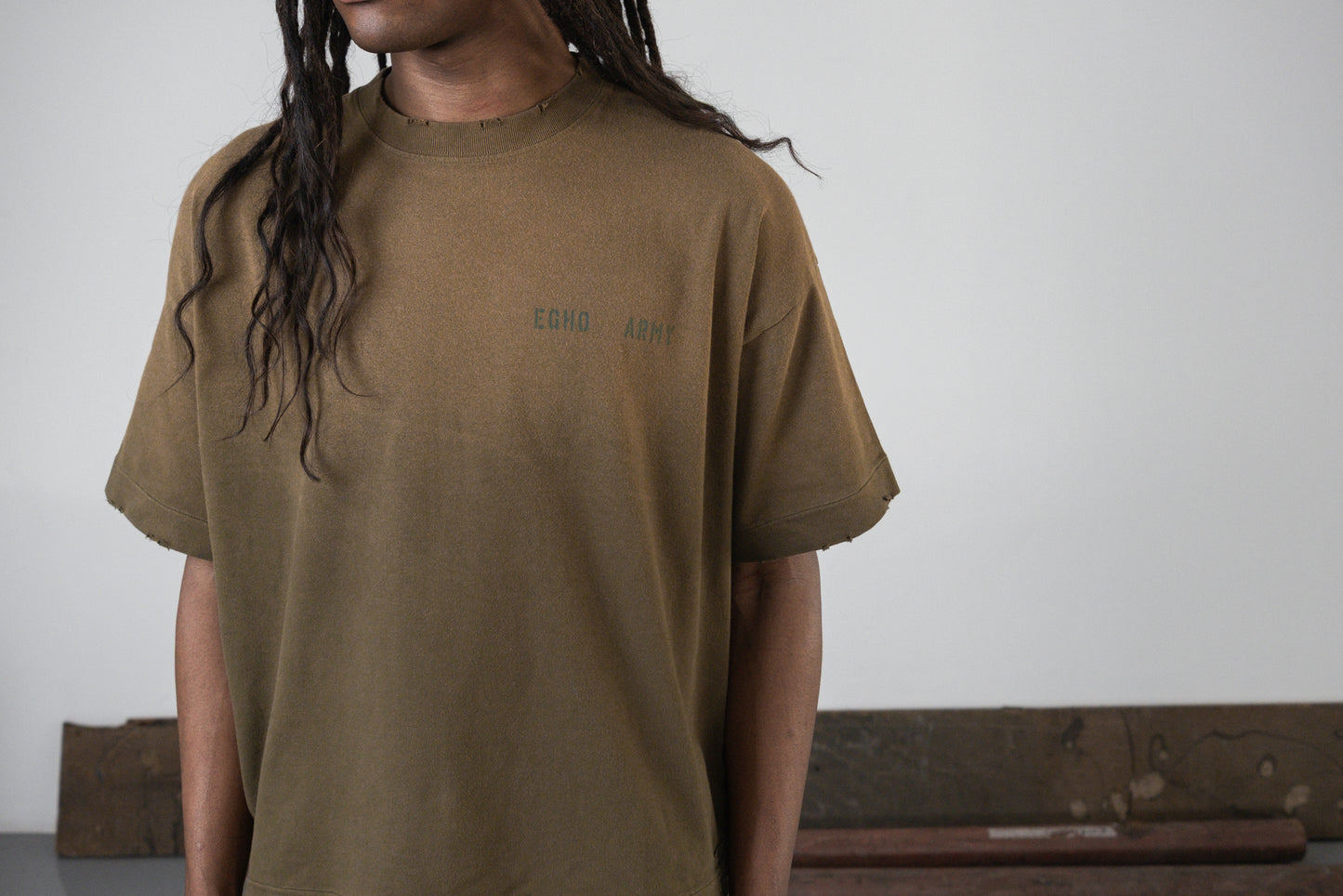 UNF - Boxy Tee "Olive Green"