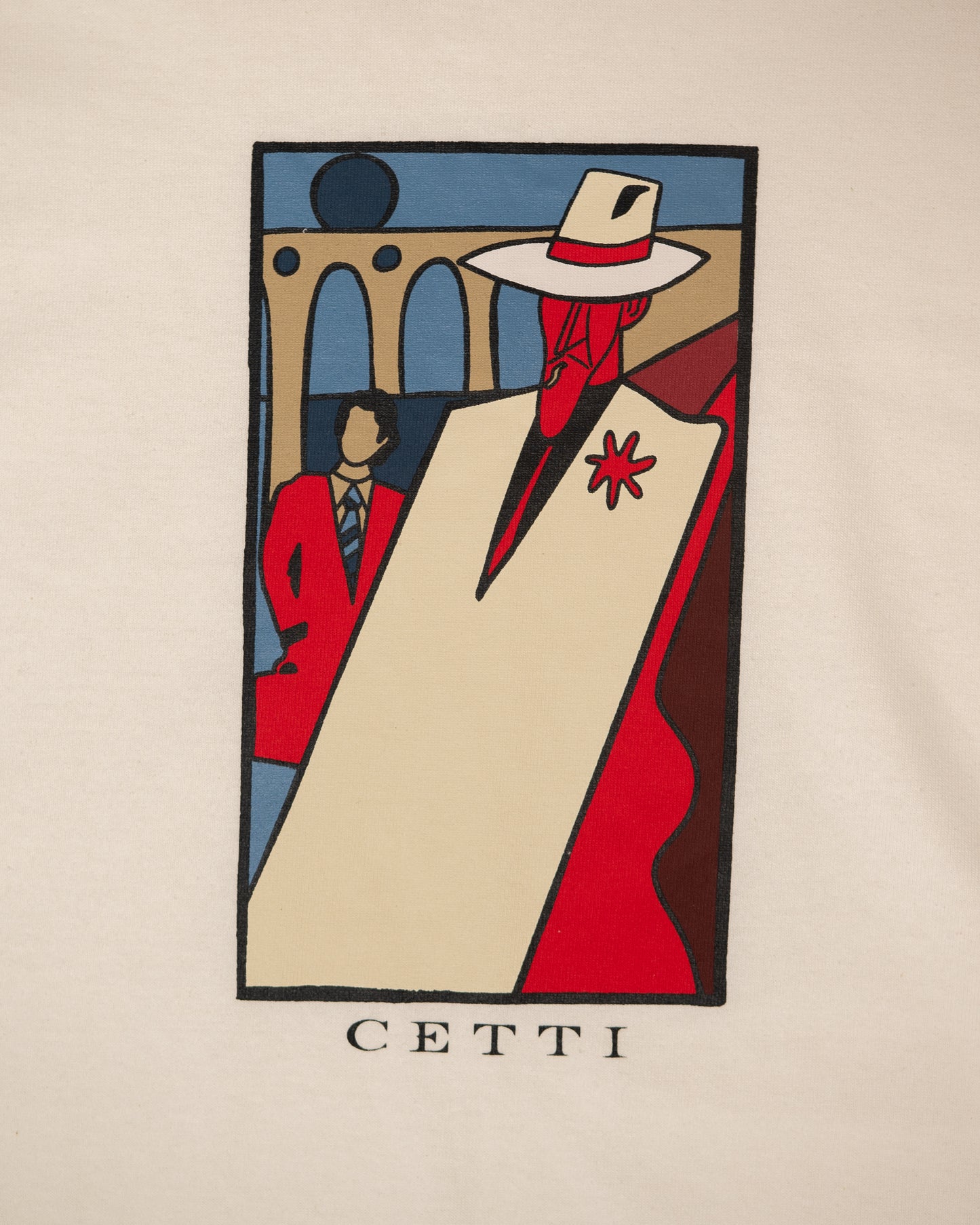 Camiseta "Malandro" Off-White