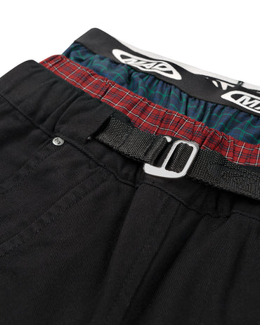 Bermuda Tripla "Preto/Xadrez"