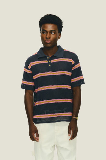 Polo Tricot Mariner "Azul Noturno"