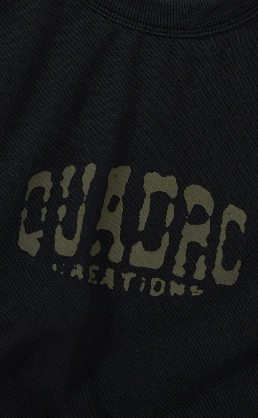 Camiseta QC Arco Boxy Tie Dye "Verde"