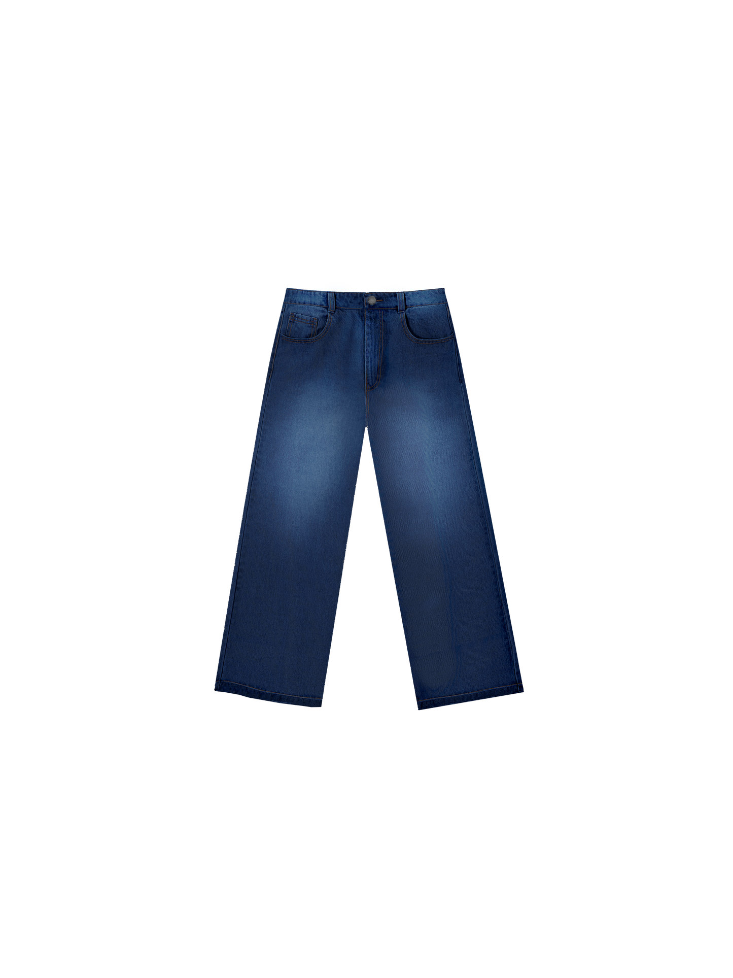 Washed Jeans "Dark Blue"