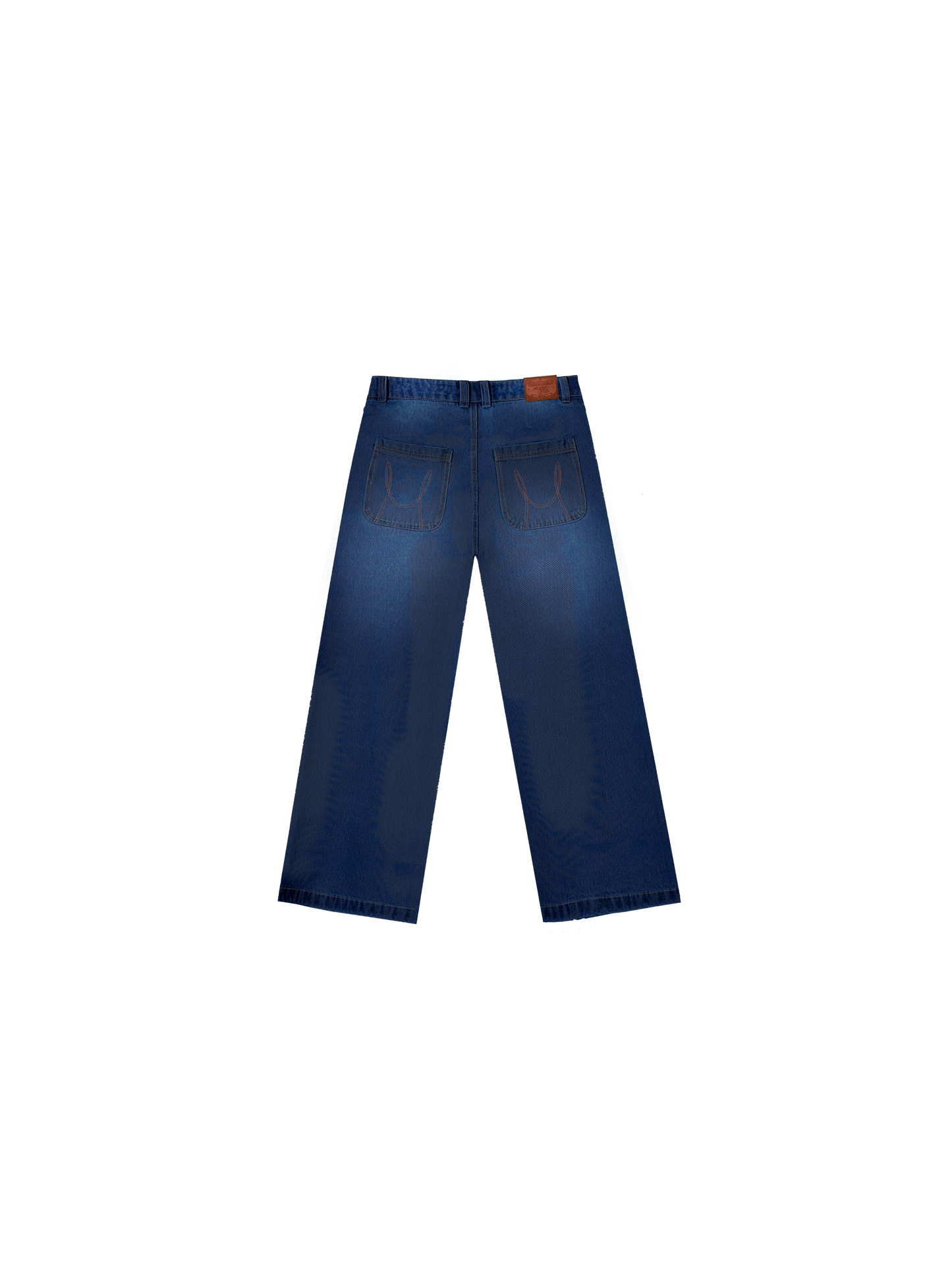 Washed Jeans "Dark Blue"