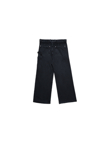 Pants & Shorts QUADRO CREATIONS Calça Fixer Straight Stoned "Preto" - THE GAME