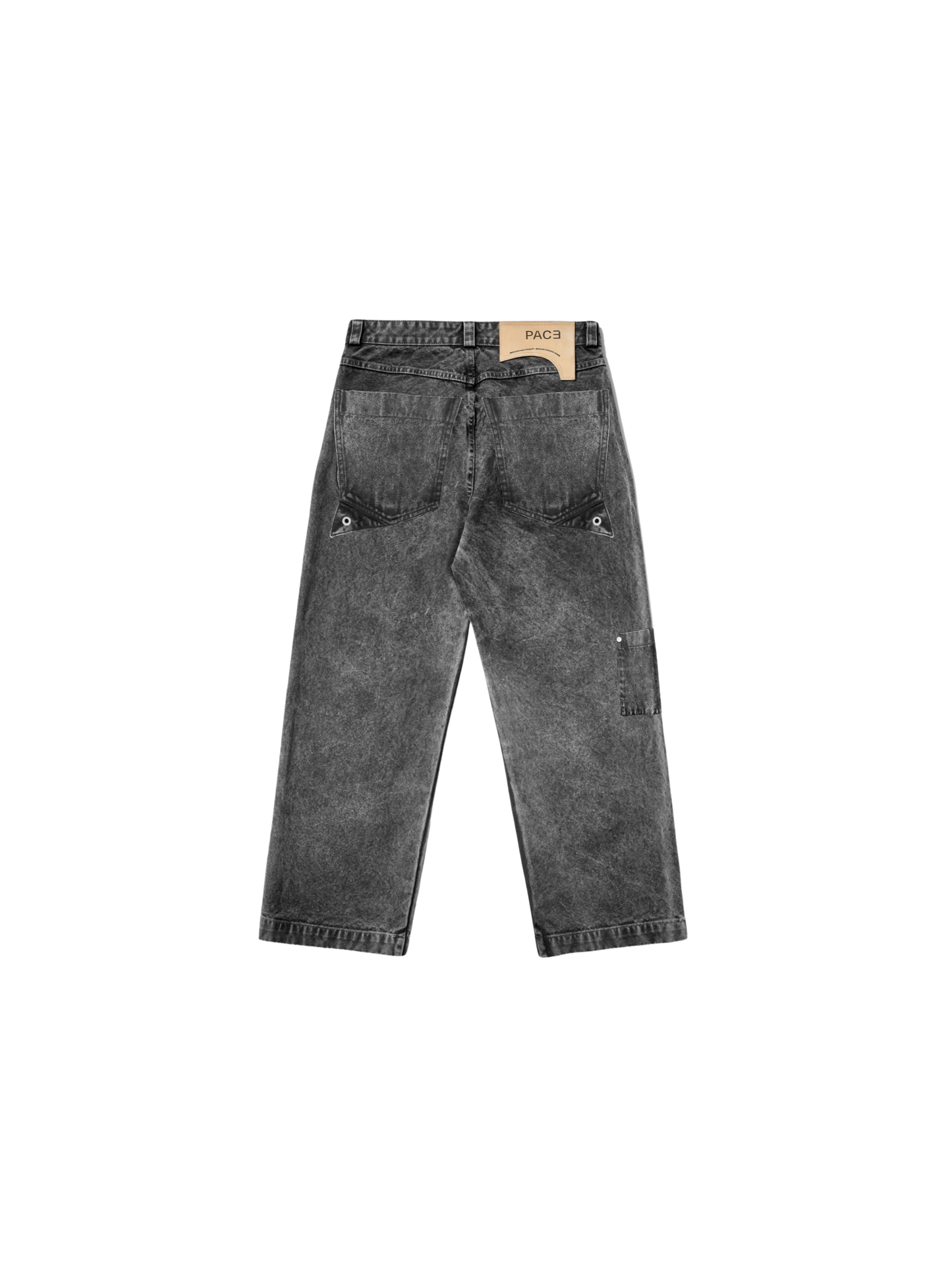 Locker Trousers "Stone Washed Black"