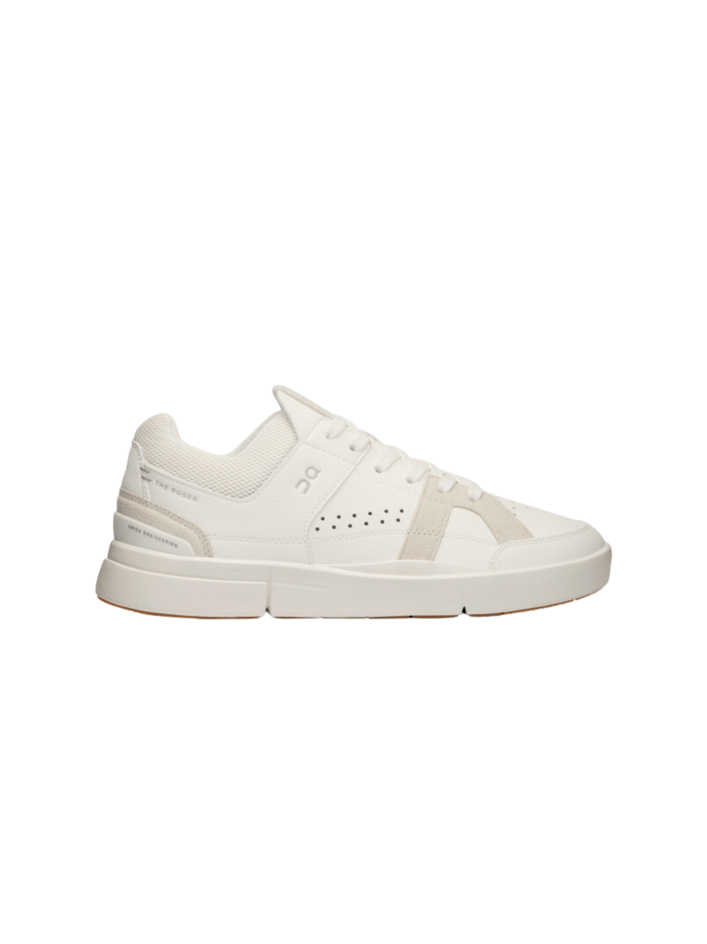 Sneaker ON RUNNING The Roger Clubhouse "White/Sand" - THE GAME