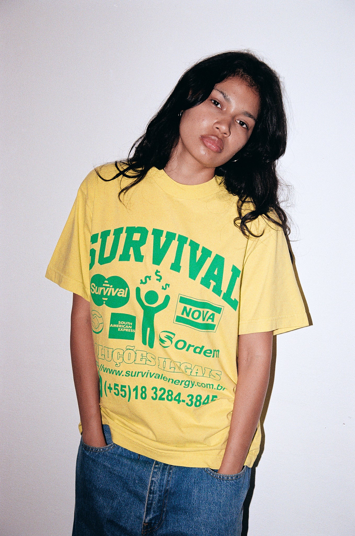 Camiseta Soluções "Amarela"