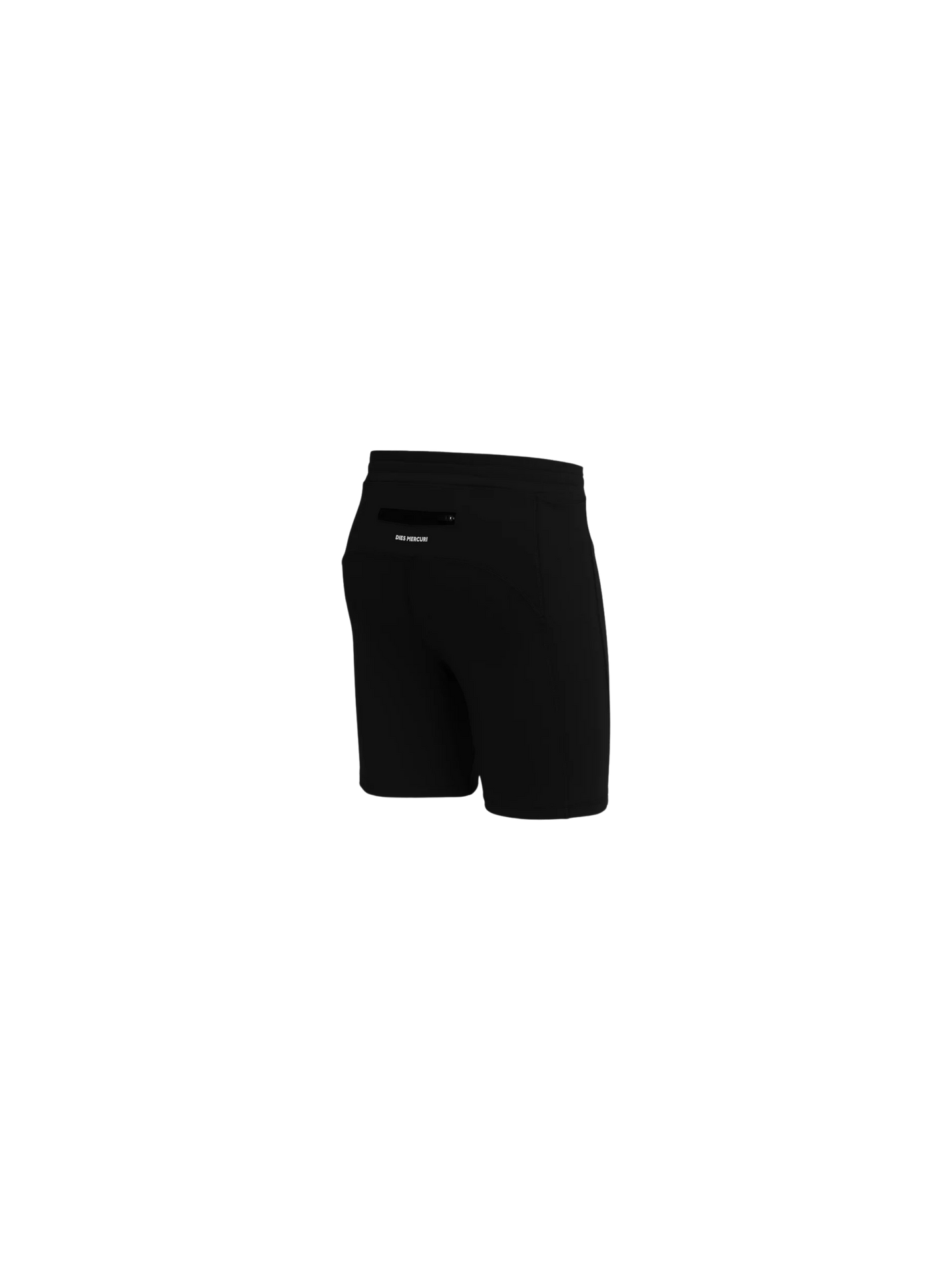 DM021 Zip Half Tight Short 7" "Black"