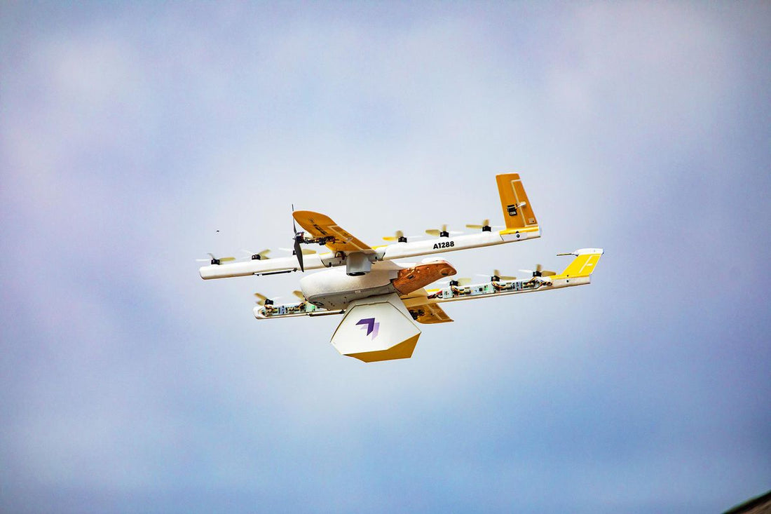 Empresa dona do Google lança delivery por drones direto de shoppings