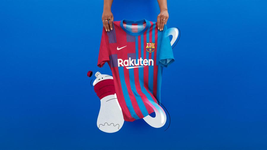Nike e Barcelona apresentam novo uniforme que parece uma colagem de vários modelos