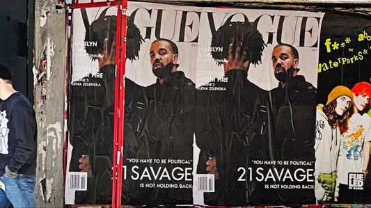 Drake e 21 Savage fazem acordo com Condé Nast sobre capa falsa da Vogue