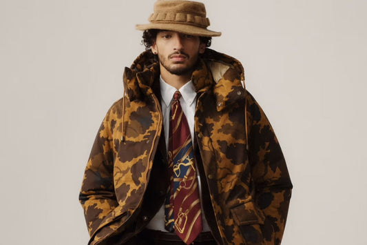A harmonia da collab Aimé Leon Dore x Woolrich FW23 - THE GAME
