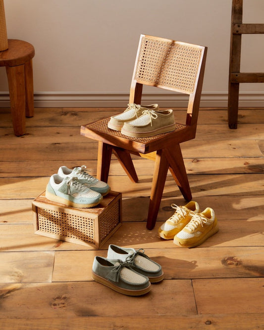 A Nova coleção "8th St Spring 24" de Ronnie Fieg e Clarks Originals - THE GAME