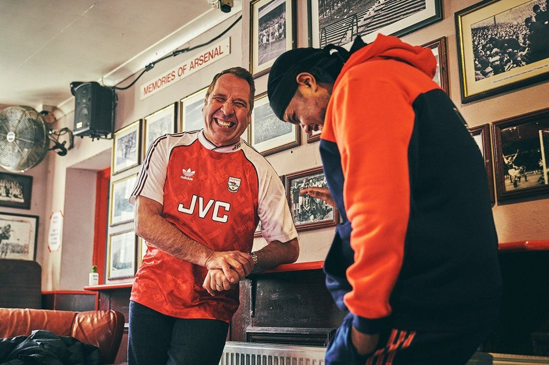 Adidas Originals e Arsenal relançam icônica primeira camisa dos anos 90 - THE GAME