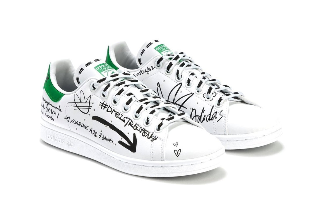 Adidas Stan Smith é apresentado em versão coberta de rabiscos - THE GAME