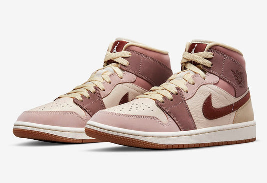 Air Jordan 1 Mid SE Dark Pony Smoky Mauve - THE GAME