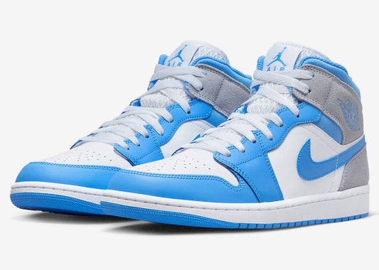 Air Jordan 1 Mid “University Blue” - THE GAME
