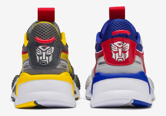 Anunciada data de lançamento do Pack Transformers x Puma RS-X - THE GAME