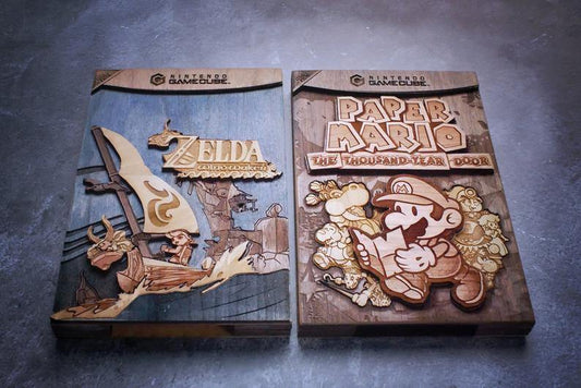 Artista transforma arte clássica de videogame em incríveis esculturas de madeira - THE GAME