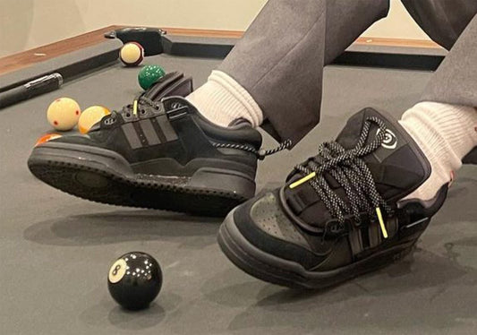 Bad Bunny x Adidas Forum Buckle Low é revelado na cor preto - THE GAME