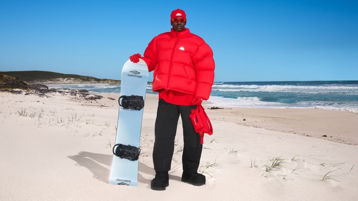 BALENCIAGA FW24 SKIWEARコレクション Balenciaga lança sua primeira coleção Skiwear | THE GAME