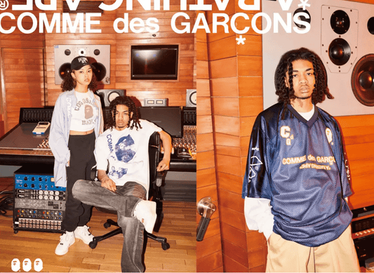 BAPE e CDG preparam nova coleção - THE GAME