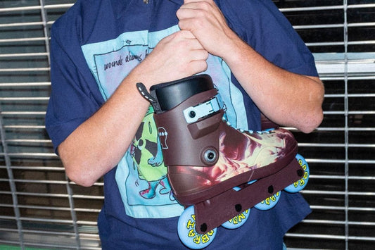 Brain Dead lança Rollerskate em collab com a THEM SKATES - THE GAME