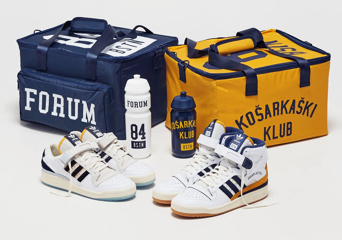 BSTN e Adidas revivem modelo Forum com o pacote Ćevape & Fries