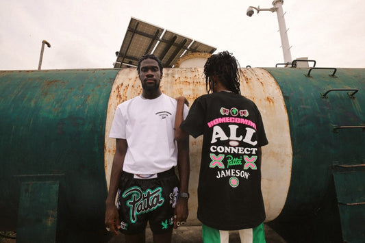 Collab une HOMECOMING, Jameson Whiskey e Patta - THE GAME