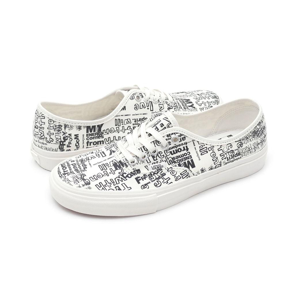 COMME des Garçons e Vans lançam versão branca do Authentic - THE GAME