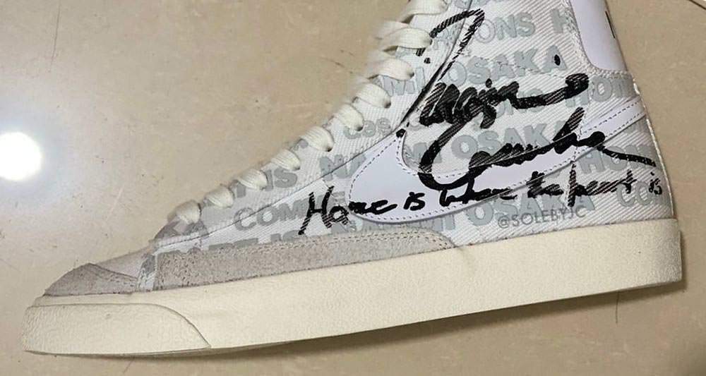 COMME des GARCONS, Naomi Osaka e a collab Nike Blazer Mid - THE GAME