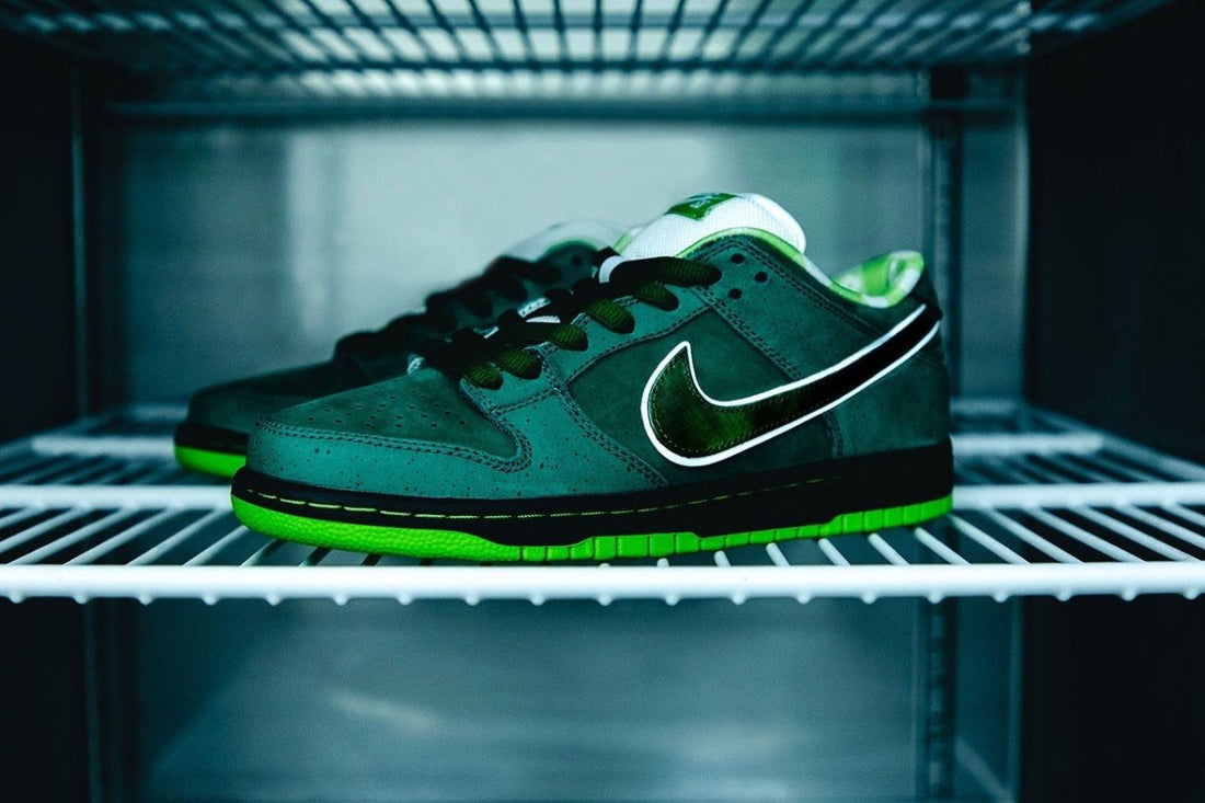 Concepts arrecada US $ 133.000 em sorteio de Nike Dunk SB Purple e Green Lobster - THE GAME