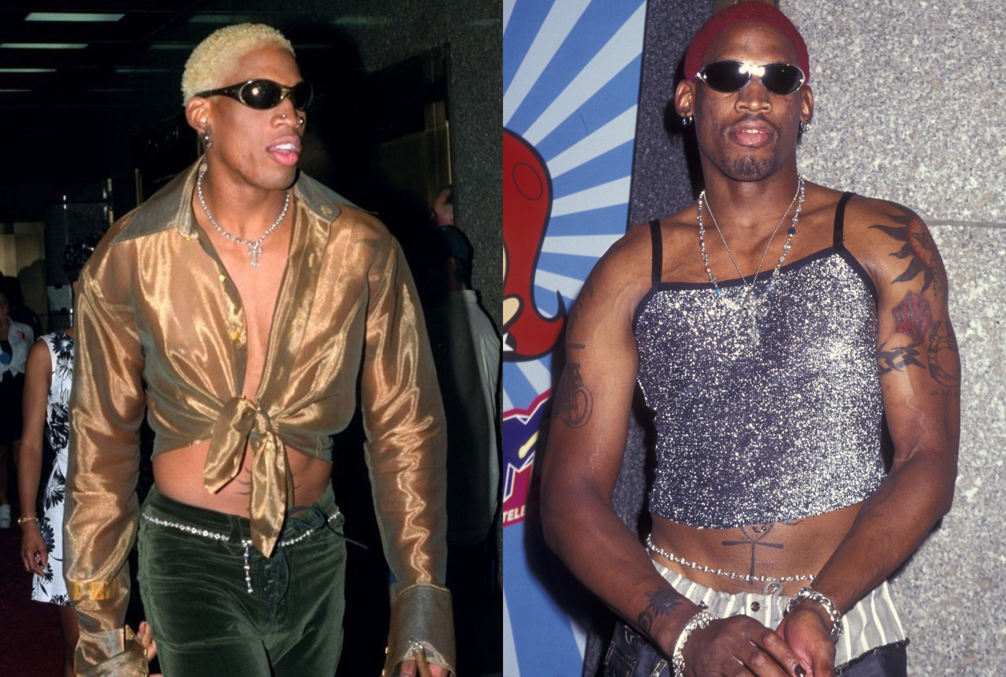 Confira Os Looks Mais Icônicos De Dennis Rodman | THE GAME