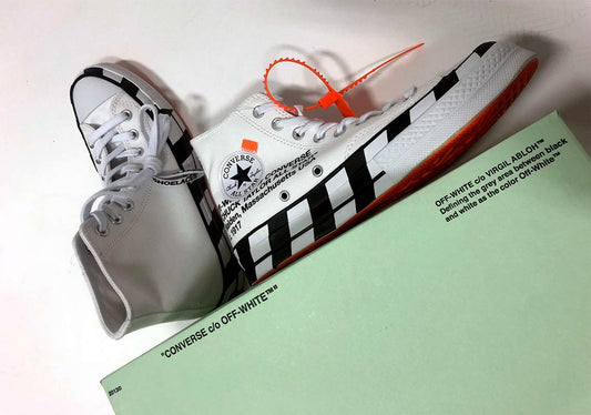 Dia 27 de outubro é dia de lançamento do Off-White x Converse Chuck 70 "Stripe" - THE GAME