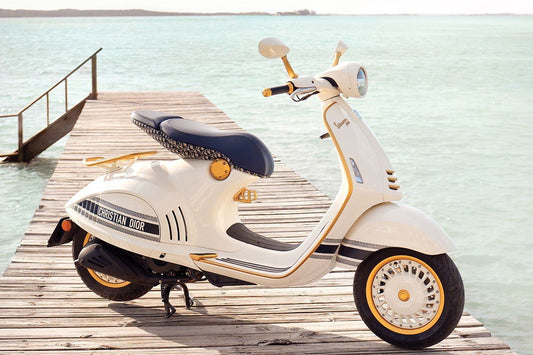 Dior e Vespa Se Unem Para Colaboração Da Scooter 946 - THE GAME