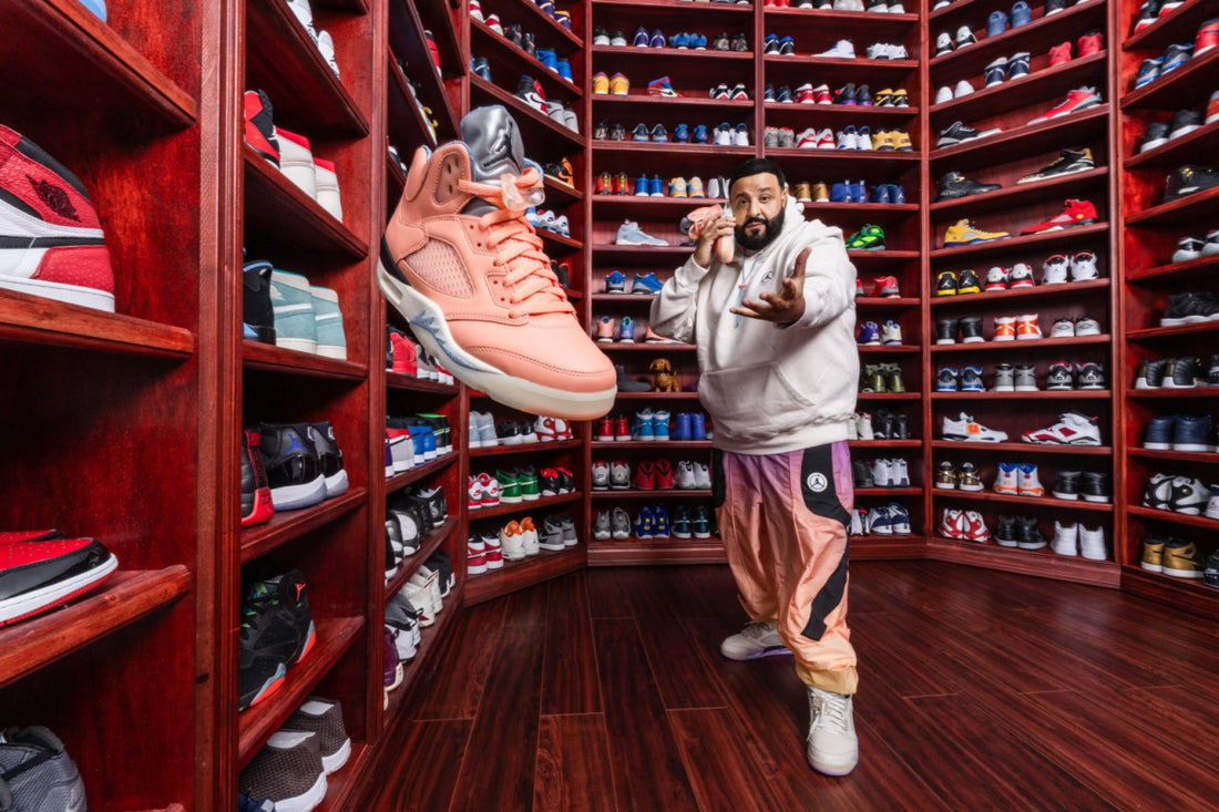 DJ Khaled libera seu lendário closet de tênis no Airbnb - THE GAME