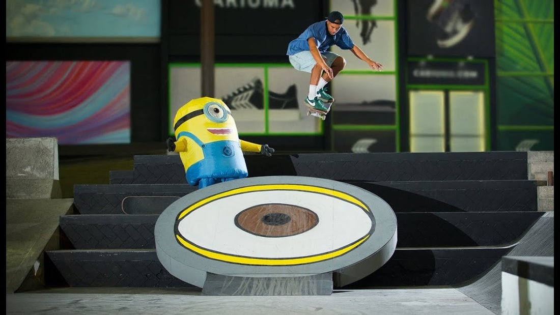 Eric Koston e Sean Malto fazem manobras vestidos de Minions - THE GAME