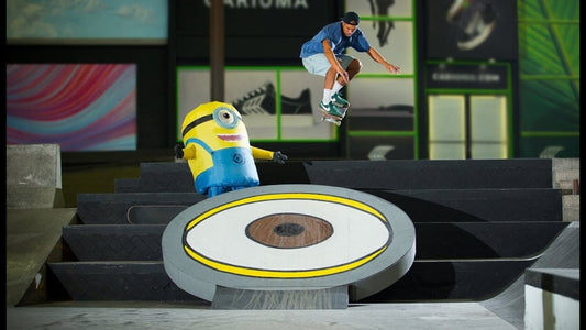 Eric Koston e Sean Malto fazem manobras vestidos de Minions - THE GAME