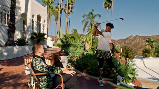 A exclusiva colaboração BAPE x Adidas "Golf"
