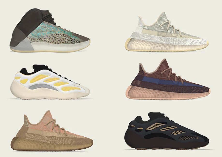 Guia: O que ainda está por vir no calendário 2020 da linha Yeezy - THE GAME