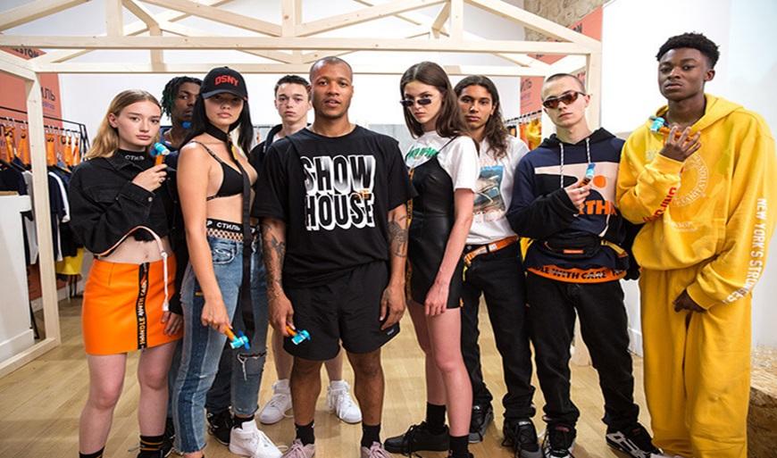 Heron Preston apresenta sua coleção "PUBLIC FIGURE" - Fall/Winter 2018 - THE GAME